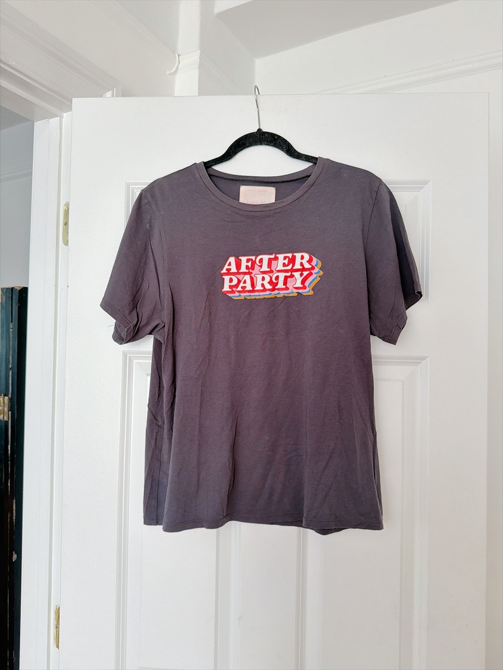 'After Party' Graphic Tee - Gray